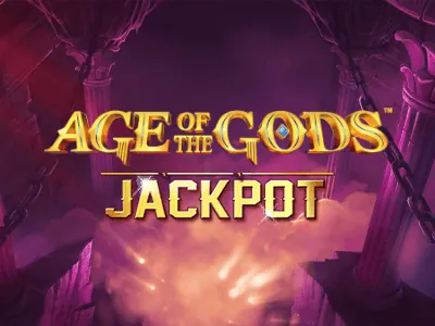 The Age of the Gods jackpot mark, as Playtech publishes it